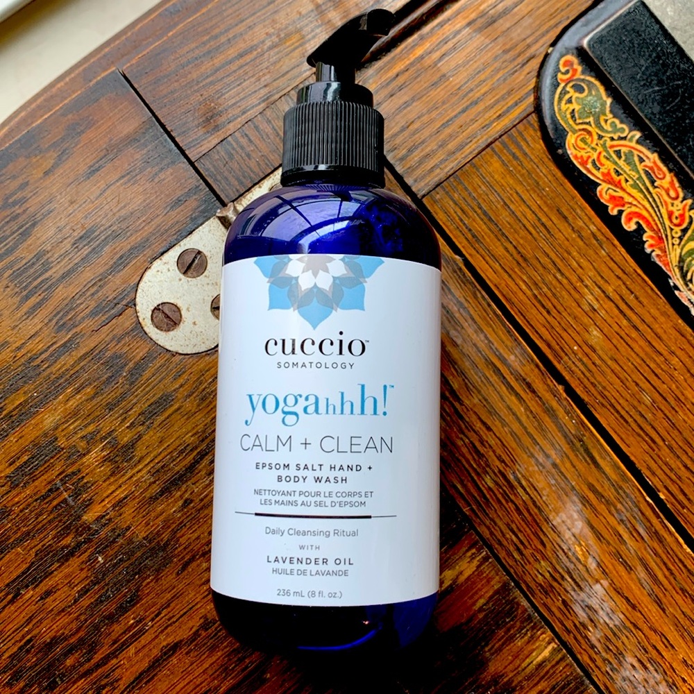 Cuccio Somatology yogahhh! Epsom salt hand and body wash